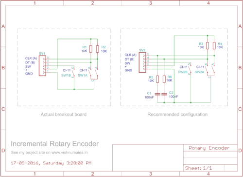Interfacing Incremental Rotary Encoder with Arduino - CIRCUITSTATE ...