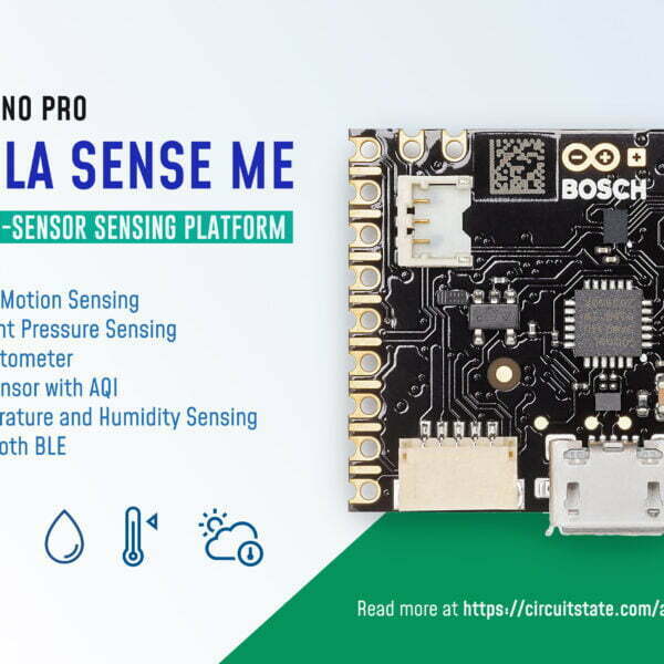 Arduino Pro Nicla Sense ME is A New Sensing Platform with Bosch Sensors and Embedded AI