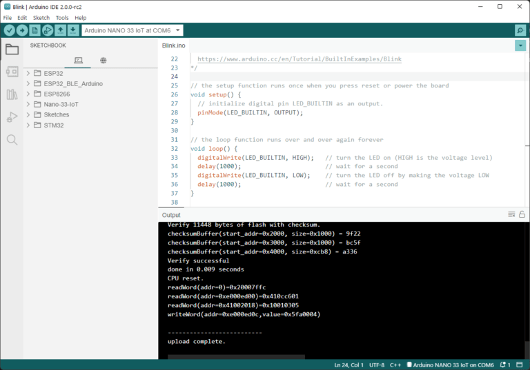 Getting Started with Arduino Nano 33 IoT Microcontroller Development ...
