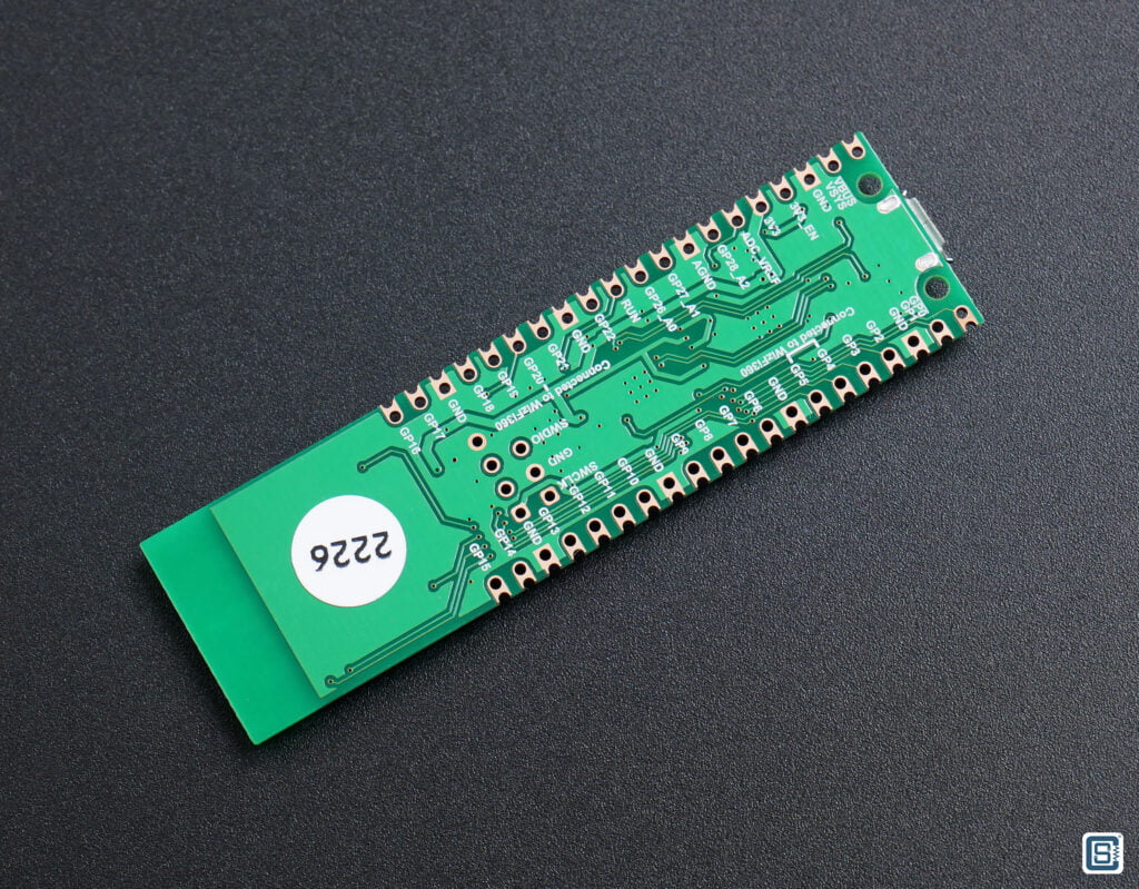 Getting Started with WizFi360-EVB-Pico - RP2040 and Wi-Fi Development Board from WIZnet 4 WIZnet-WizFi360-EVB-Pico-RP2040-WiFi-Bottom-CIRCUITSTATE-Electronics-01