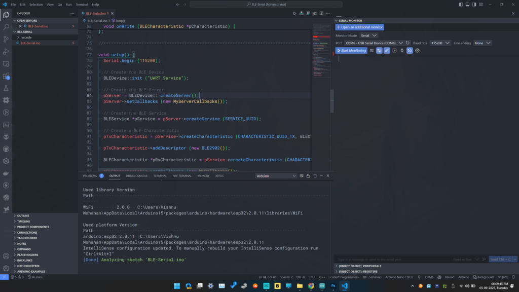 Getting Started with Arduino Nano ESP32 Wi-Fi & IoT Development Board 21 Arduino Nano ESP32 Project on VS Code Arduino Extension CIRCUITSTATE Electronics