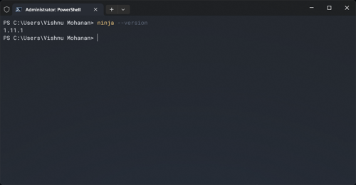 Ninja Build System:windows Creating C/C++ Projects for C-DAC Aries V3 THEJAS32 Microcontroller ...