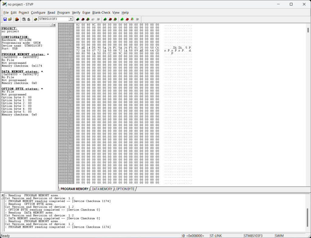 Wiring Up & Writing Your First Blink Program Using Assembly Language : Learn Microcontroller with STM8S - Tutorial Part #4 26 STM8S103F3P6 Microcontroller STVP Application CIRCUITSTATE Electronics