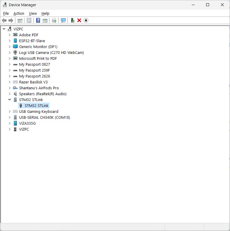 Wiring Up & Writing Your First Blink Program Using Assembly Language : Learn Microcontroller with STM8S - Tutorial Part #4 7 Learn Microcontroller with STM8S Part 2 ST-Link V2 on Device Manager by CIRCUITSTATE Electronics