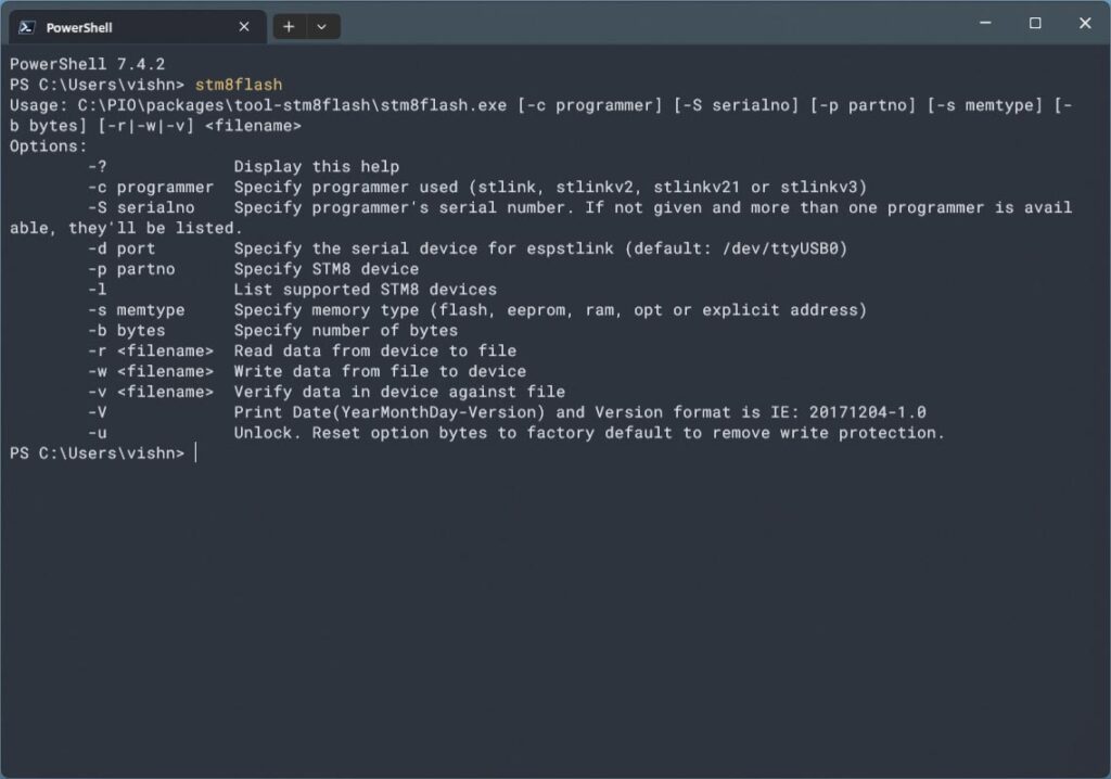 Installing Development Tools : Learn Microcontroller with STM8S - Tutorial Part #3 11 Learn Microcontroller with STM8S Part 2 STM8FlashTool from Terminal by CIRCUITSTATE Electronics
