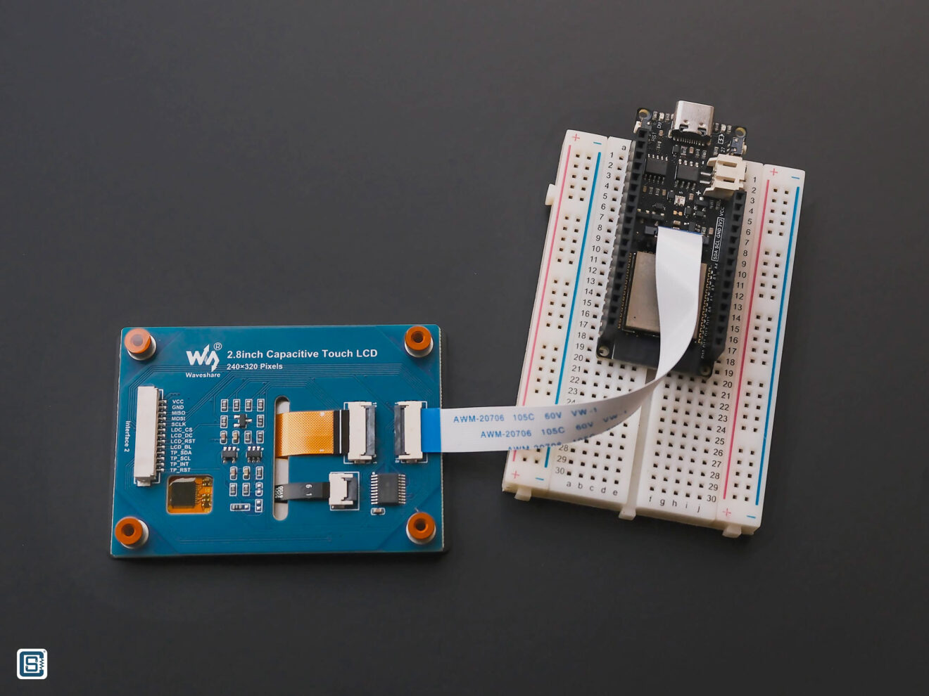 Interfacing Waveshare 2.8 Inch Capacitive Touch LCD with Arduino ...