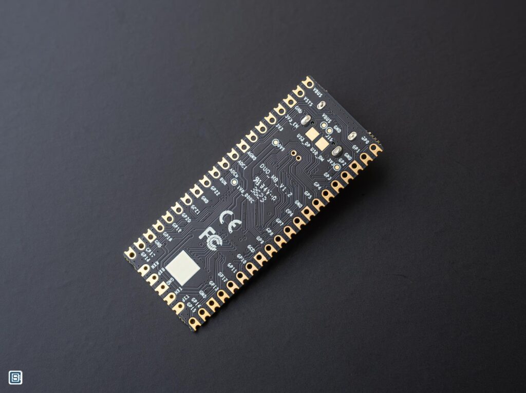 Milk-V Duo 64M RISC-V Linux Development Board Back Iso View by CIRCUITSTATE Electronics