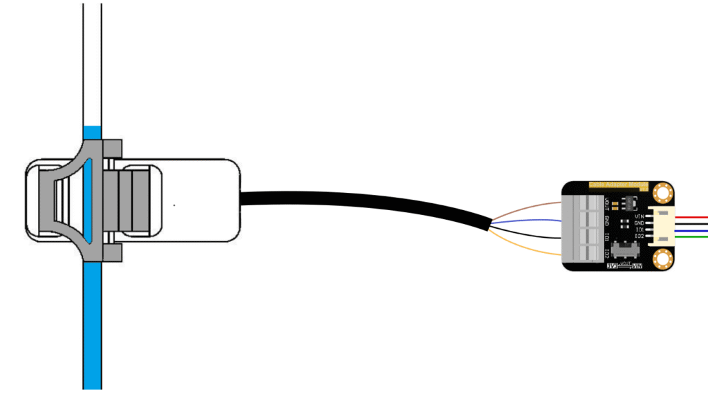 Interfacing DFRobot SEN0370 XKC-Y26A-V Capacitive Non-Contact Liquid Sensor with Arduino 19 DFRobot SEN0370 XKC-Y26A-V Capacitive Non-Contact Liquid Sensor Connecting to Adapter Board CIRCUITSTATE Electronics