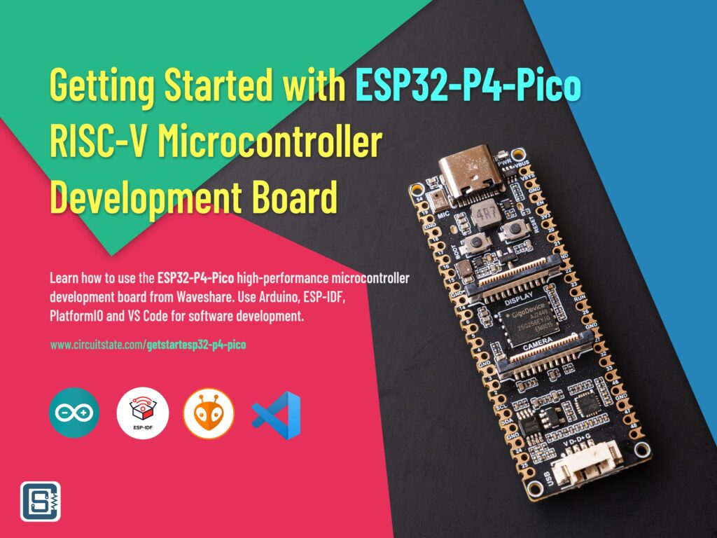 Getting Started with Waveshare ESP32-P4-Pico Microcontroller Development Board 1 Getting-Started-with-ESP32-P4-Pico-CIRCUITSTATE-Electronics-Featured-Image-01-JPG-1