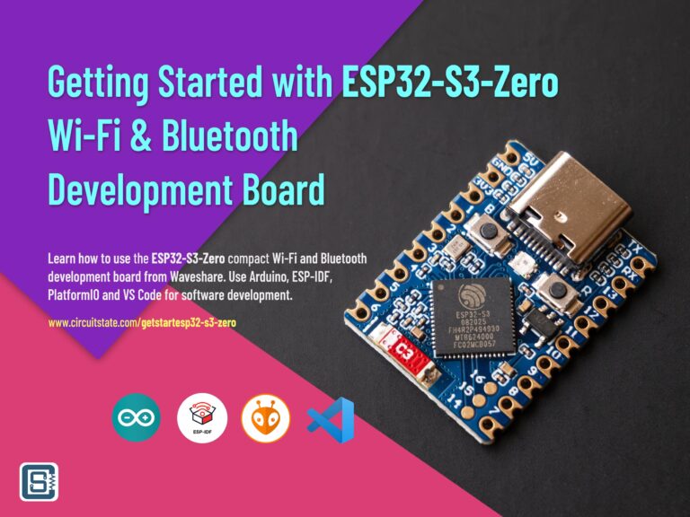 Getting Started with Waveshare ESP32-S3-Zero Wi-Fi & Bluetooth Development Board 23 Getting Started with ESP32-S3-Zero CIRCUITSTATE Electronics Featured-Image