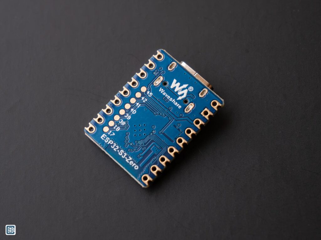 Getting Started with Waveshare ESP32-S3-Zero Wi-Fi & Bluetooth Development Board 4 Waveshare ESP32-S3-Zero PCB Bottom by CIRCUITSTATE Electronics